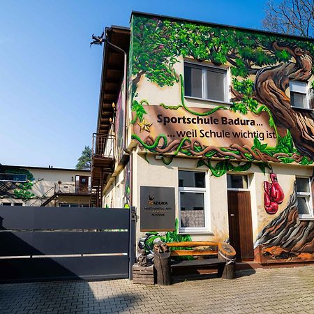 Apartment Black Der Sportschule Badura ไลป์ซิก ภายนอก รูปภาพ
